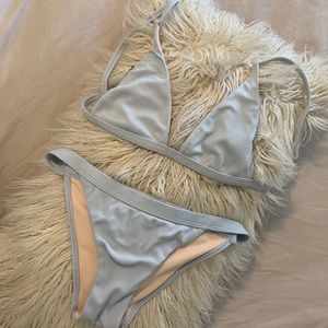 XS light blue bikini